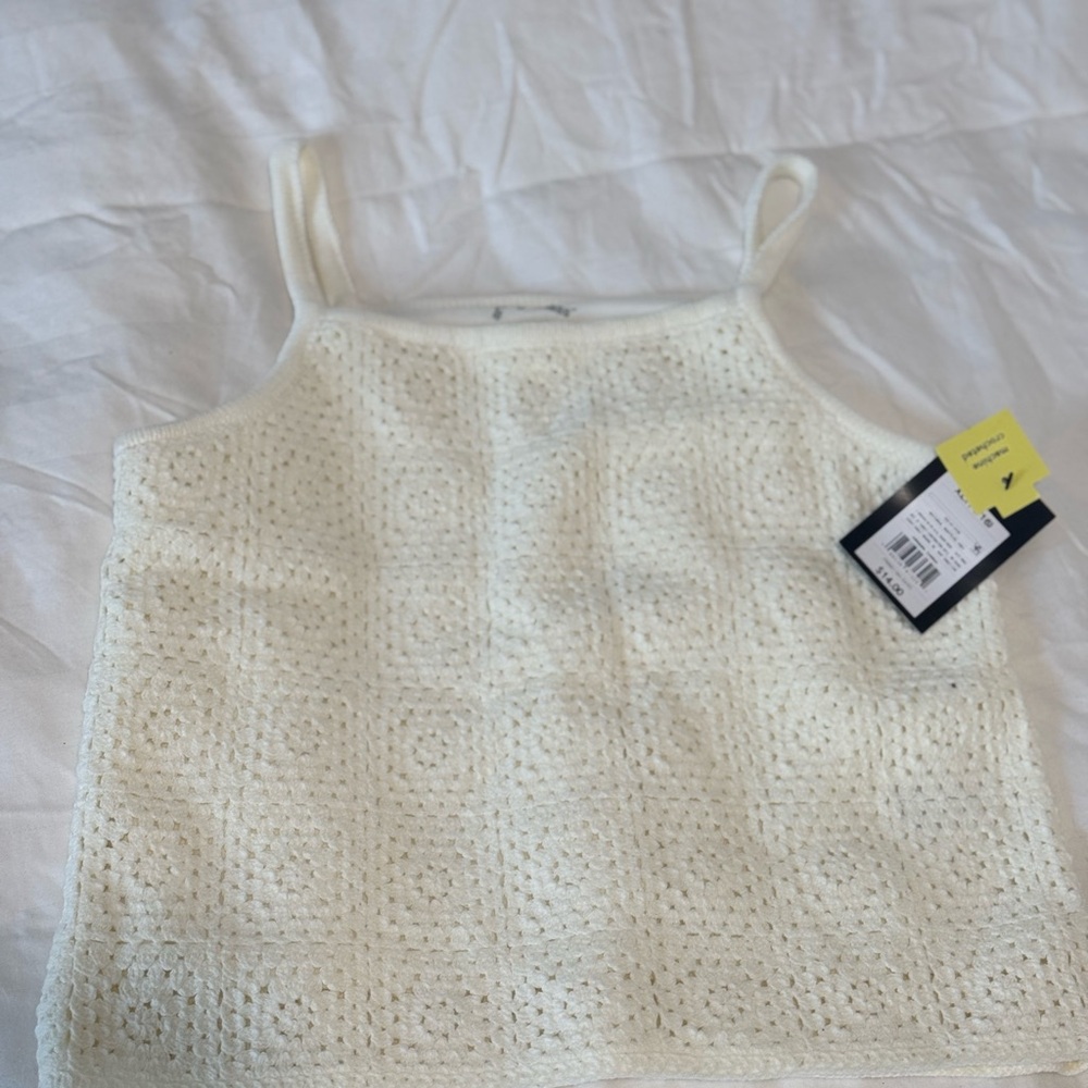 Elegant Cream Knit Top